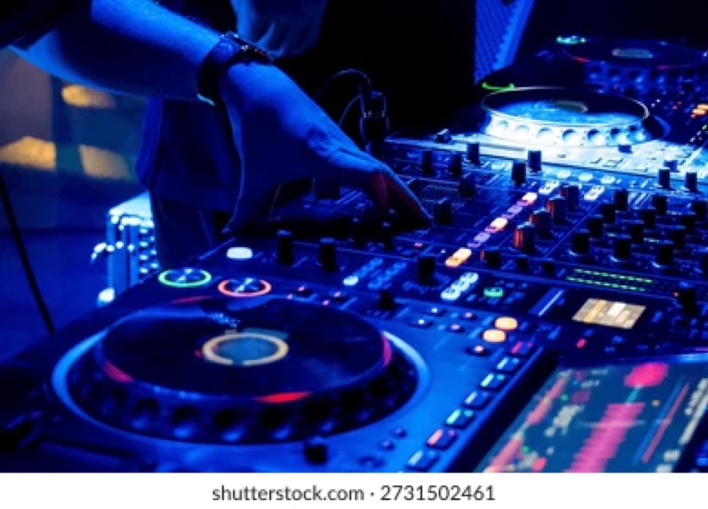 DJ y luces