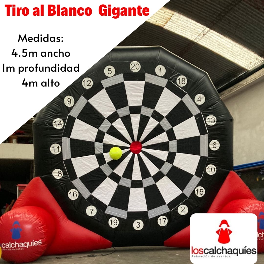 Tiro al Blanco Gigante con Pelota